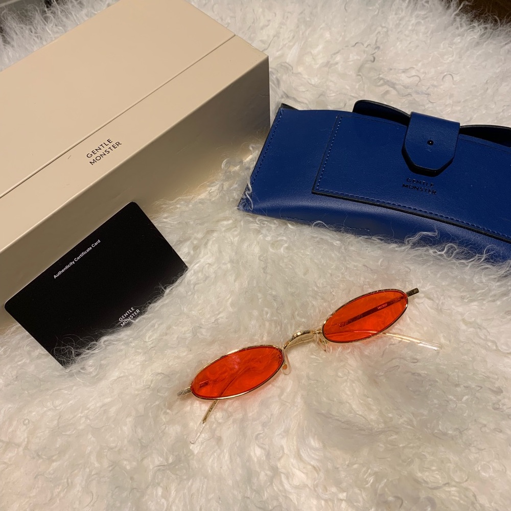 Gentle Monster Vector Sunglasses Red